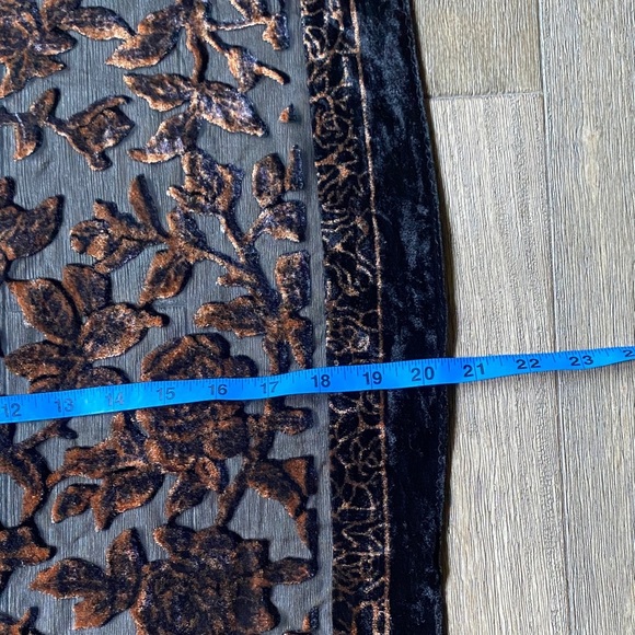 Vintage Silk Floral Scarf - Picture 9 of 11